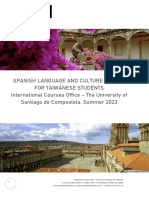 스페인어 연수 Short-term Spanish. SUMMER PROGRAM - 2023