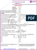 Bank PO Prelims PDF Course 2023 English Day - 01