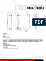 FT Perno de Anclaje ASTM F1554 Gr. 36 ANCLAS VIRSO®