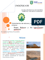 SESIÓN 2. Relaves y Las Operaciones Unitarias