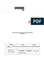 Pd-Aadm-001 Gestión Recurso Humano V.9