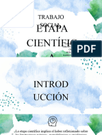 Etapa Cientifica Trabajo Social