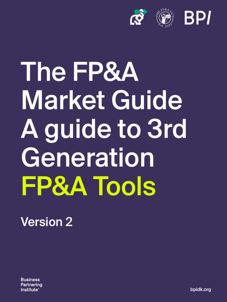 FP&A Tools: A Guide for CFOs | PDF | Artificial Intelligence ...