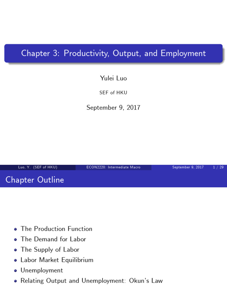 lecture3-employment-productivity-pdf-labour-economics-production