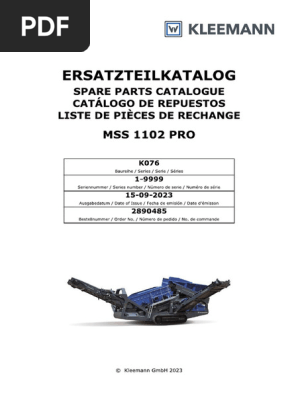 Catalogo Partes MS21Z | PDF