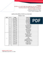 Jadwal Penampilan-1