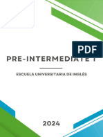 Pre Intermedio 1 - 2024