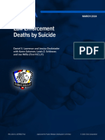 Law Enforcement Deaths by Suicide 