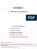 Integración Por Sustitución Trigonométrica