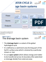 The Water Cycle and Drainage Basin System 2