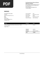 Corcex Invoice