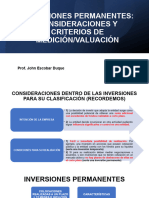 Inversiones Permanentes - Valuación VPP