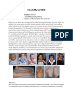Fa 2.4 - Mutations