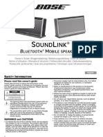 Manual Bose SOUNDLINK 2 - ManualsBase.com