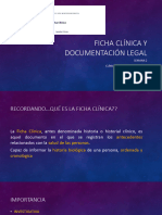 Ficha Clínica y Documentación Legal