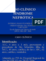 Sindrome Nefrotica - Caso Clinico