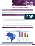 06 - Democratização Do Acesso À Internet No Brasil - Gênero Dissertação-Argumentativa ENEM