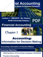 Lecture - 1 - Financcial - Accounting I - BBA2K23