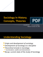 Sociology in History, Approaches & Theories - Lec. 5-7 - SNAd