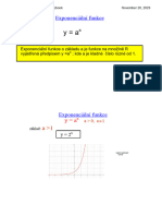 2023- Exponenciální funkce