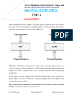 UNIT-2 (Networking With TCP-IP Notes)