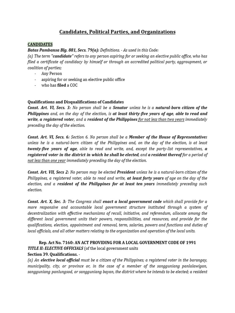 Election law reading for today pdf oath of office naturalization