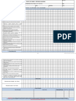 RA-059-019 - Check List Diário - Retroescavadeira - Rev.00