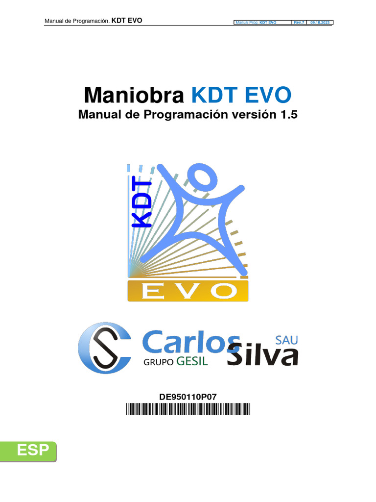 Manual de Programación KDT EVO | PDF | Ascensor | Hardware de la ...