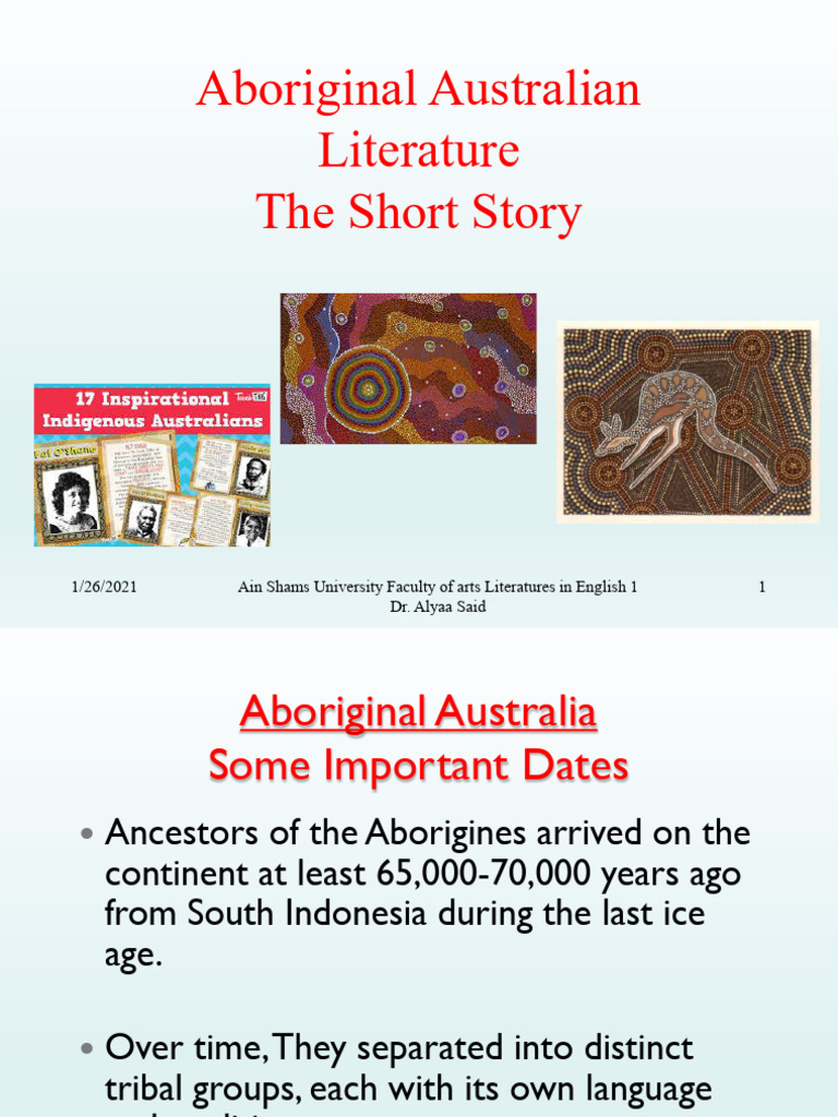 Aboriginal Australia Powerpoint PDF | PDF | Indigenous Australians ...