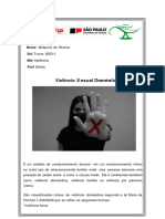 Trabalho Violência Sexual Doméstica