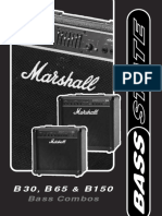 Marshall Bass State B30 / B65 / B150 Bass Combo's