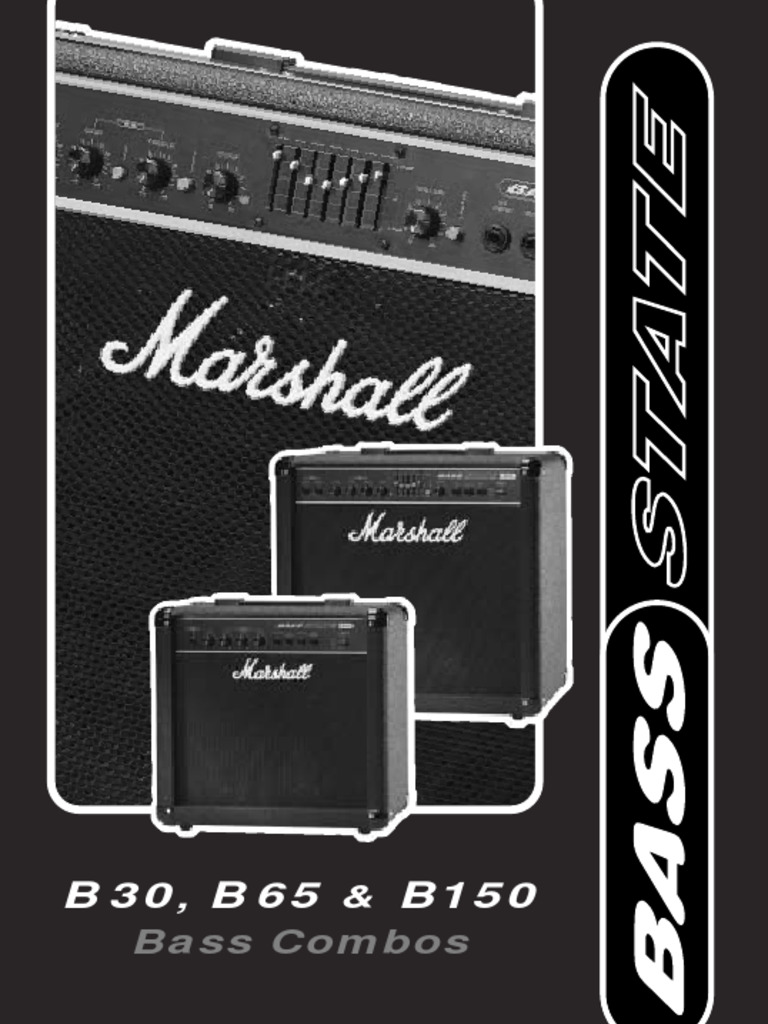 Marshall Bass State B30 / B65 / B150 Bass Combo's | PDF