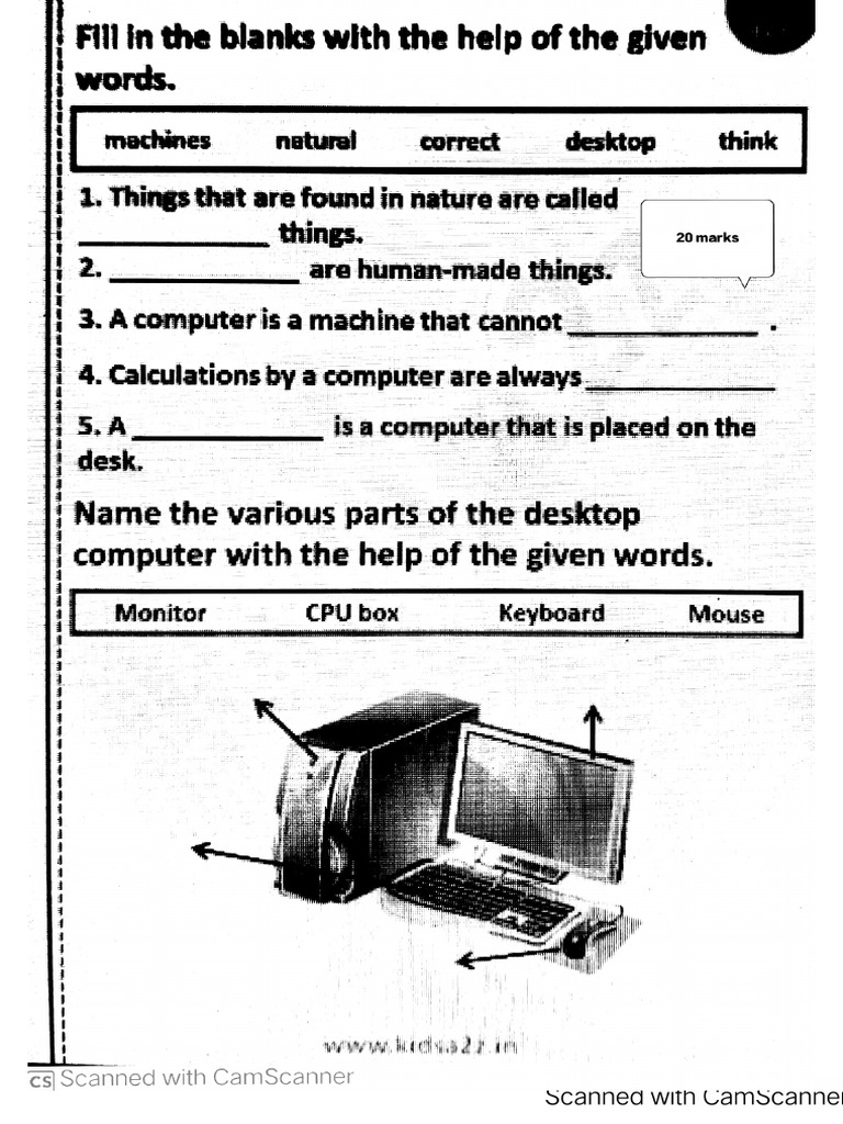 Computer Cwsn 8th Class | PDF