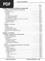 Fascicule ALGORITHME