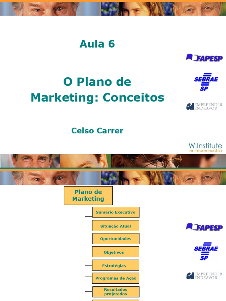 Estrutura do Plano de Marketing | PDF | Marketing | Segmentação de mercado