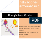 TP de Investigación Energía Solar Térmica