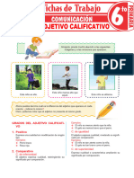 Grados Del Adjetivo Calificativo para Sexto Grado de Primaria