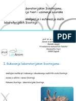 Rukovanje Lab. Životinjama, Administracija Tvari I Uzimanje Uzoraka