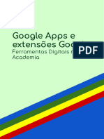 Google Apps e Extensões Google - Ferramentas Digitais Na Academia