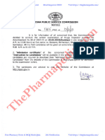 Drug Inspector Paper 2023 OPSC Odisa Pharmapedia