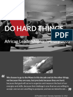 Do Hard Things