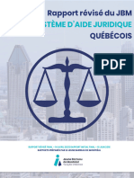 Rapport Revise Du JBM Sur Le Systeme Daide Juridique Quebecois 14 Avril 2021 VF