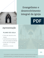 Desenvolvimento Integral Da Igreja - Aula 1