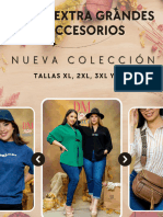 Catalogo Tallas Extra Grandes y Accesorios Marzo