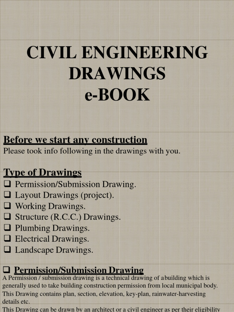 Essential Civil Engineering Drawings Guide | PDF | Computers ...