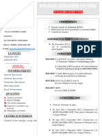 CV Et Lettre de Motivation Snedai