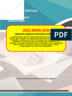 Resolução - (032 98482–3236) – Estágio Supervisionado Obrigatório – Enfermagem