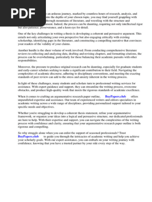 How to Write Argumentative Research Paper Outline