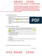 Resolução - (032) 98482-3236 - Roteiro de Aula Prática - Mecânica Geral Aplicada