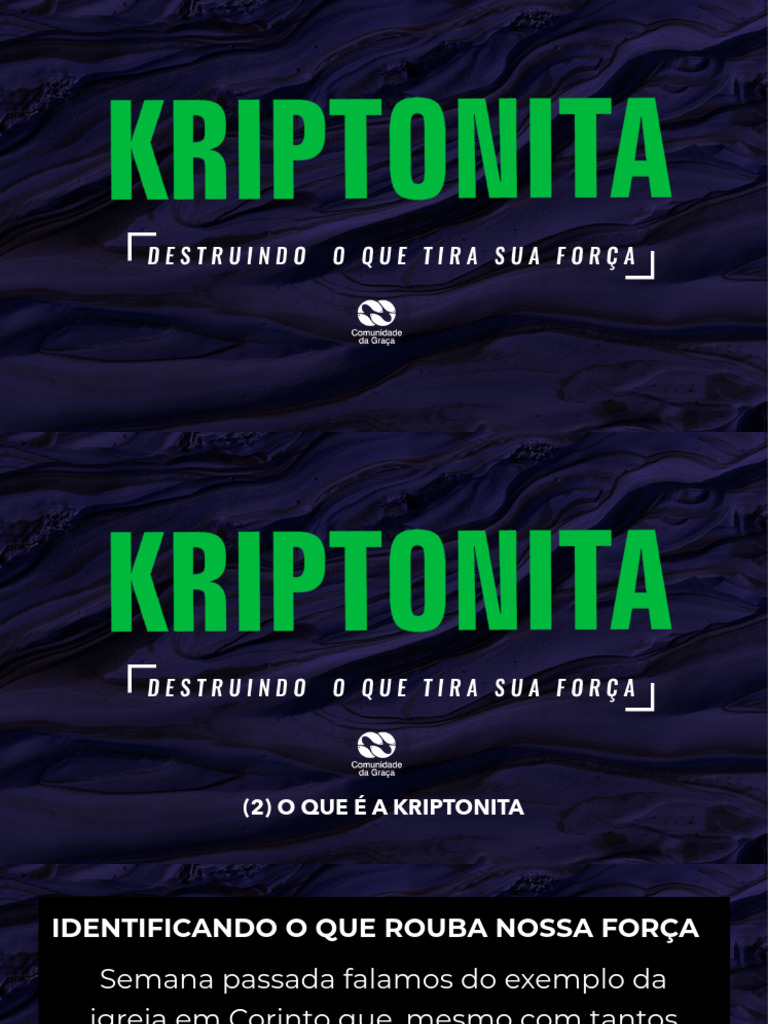 02 O Que e a Kriptonita | PDF | Adão e Eva | Deus